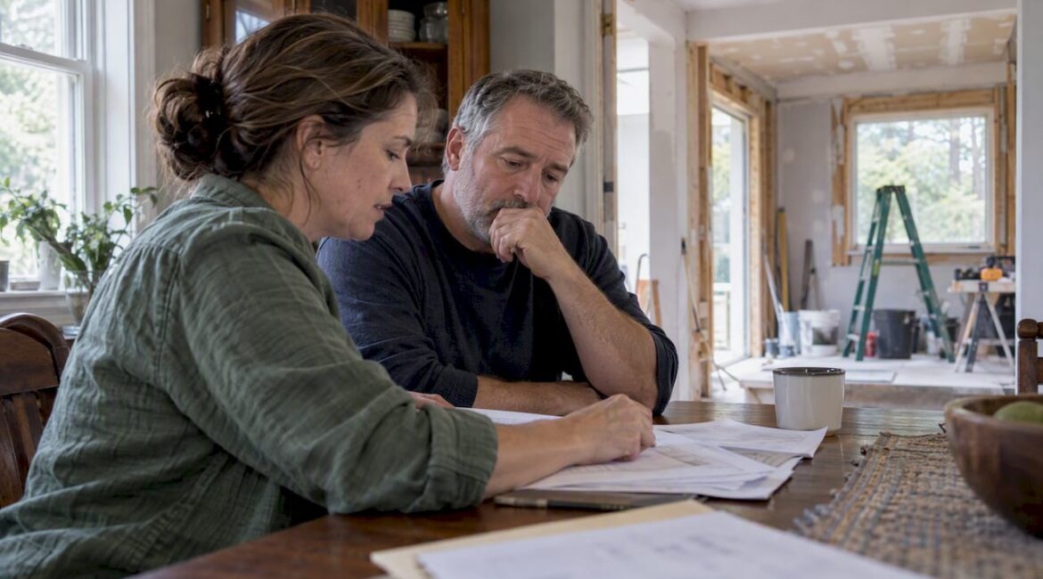 Homeowners compare renovation financing papers